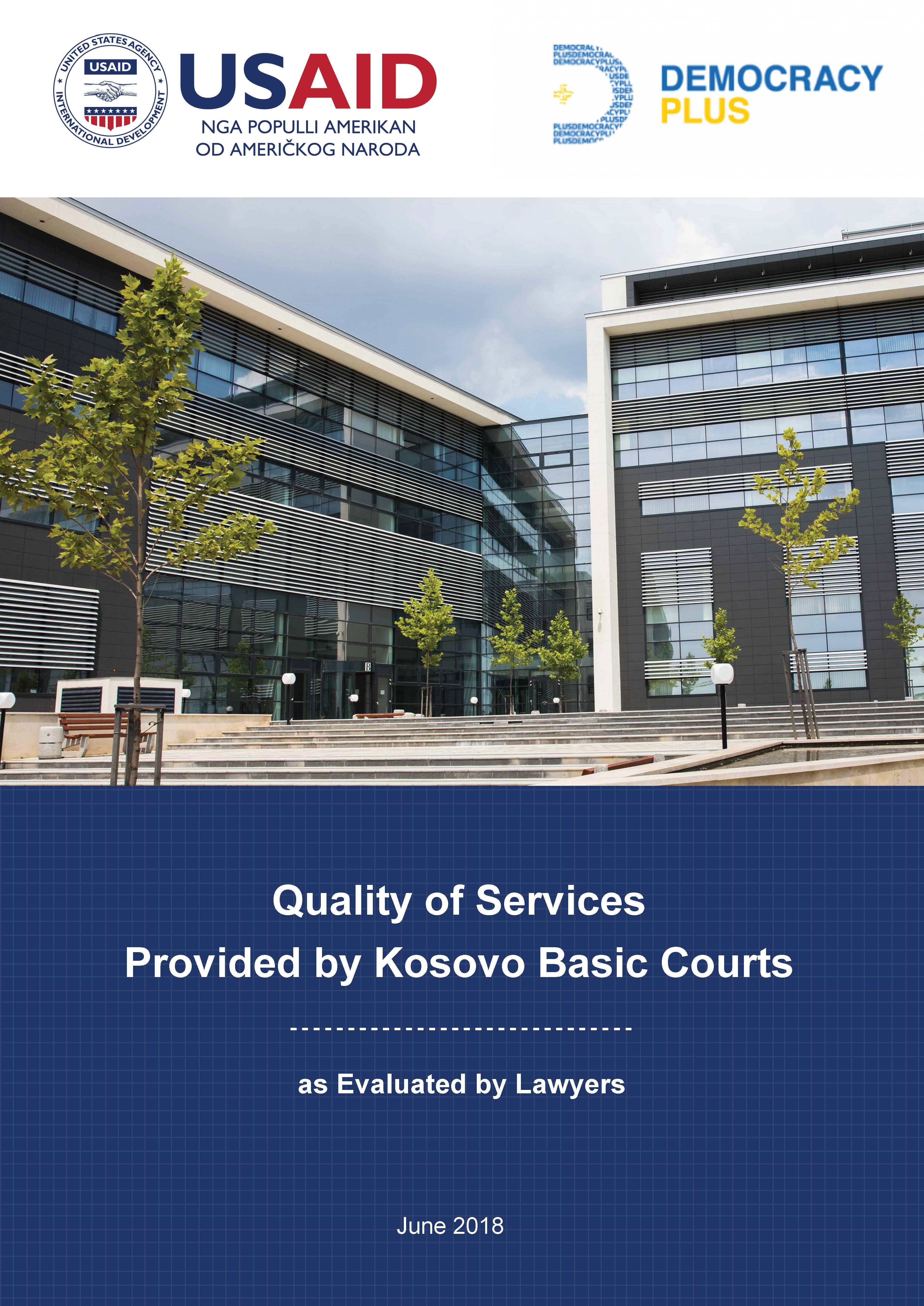 Quality of Services Provided by Kosovo Basic Courts
