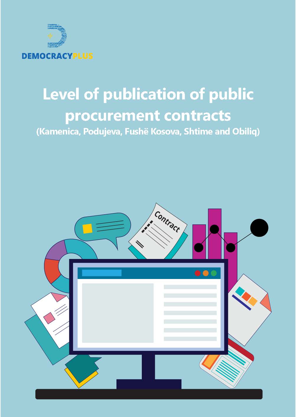 Level of publication of public procurement contracts