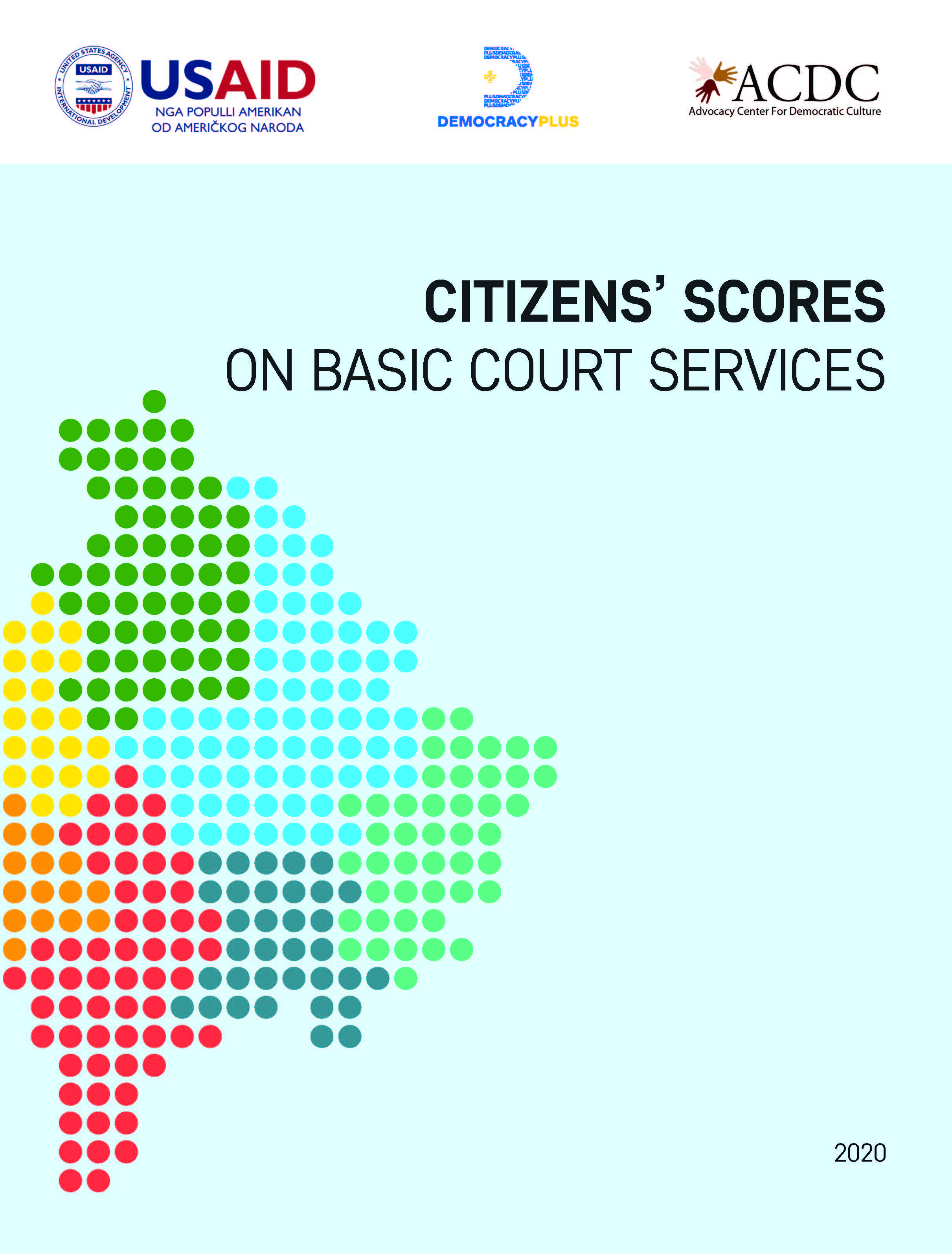 Citizens’ Scores on Basic Court Services
