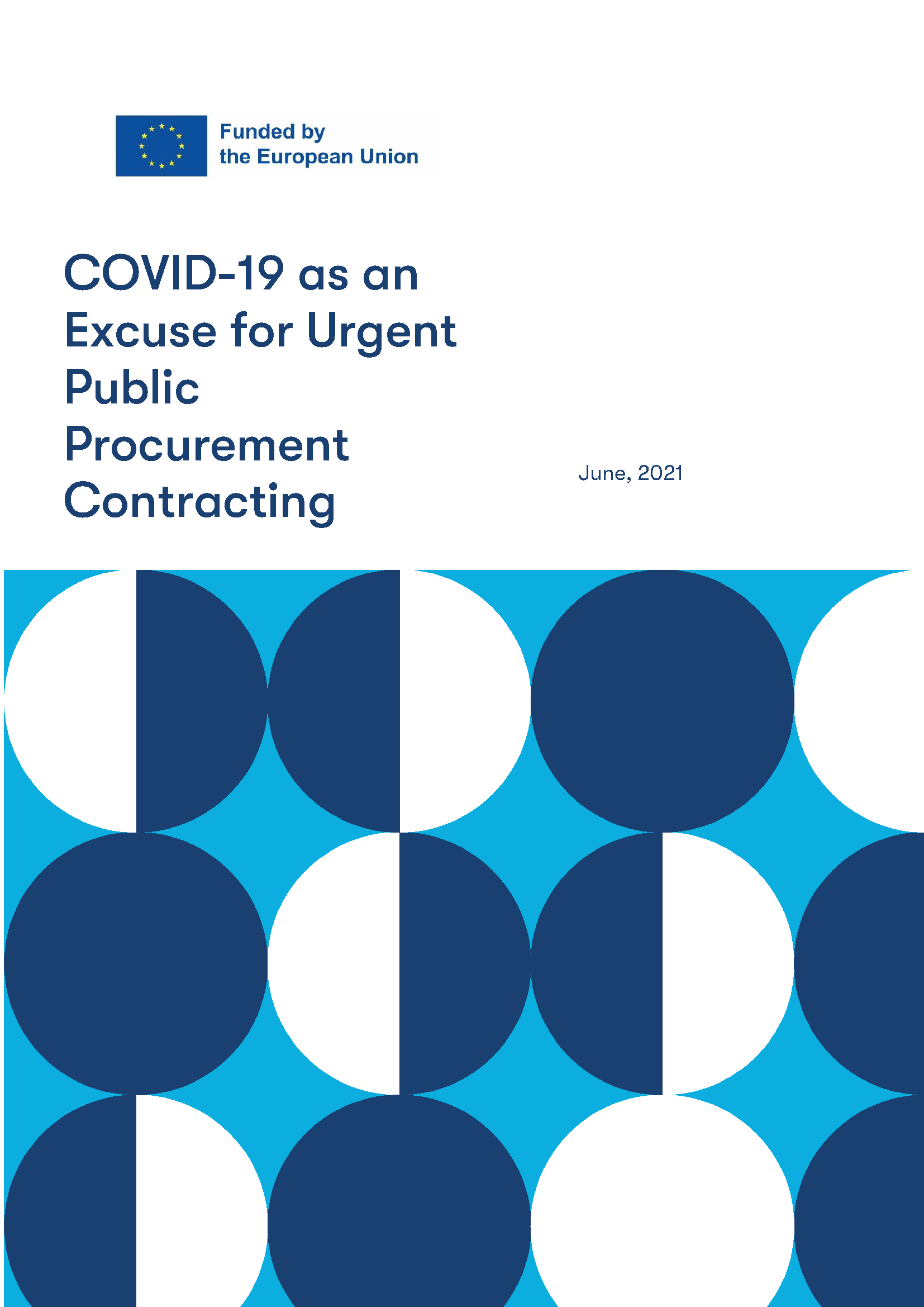 COVID-19 as an Excuse for Urgent Public Procurement Contracting