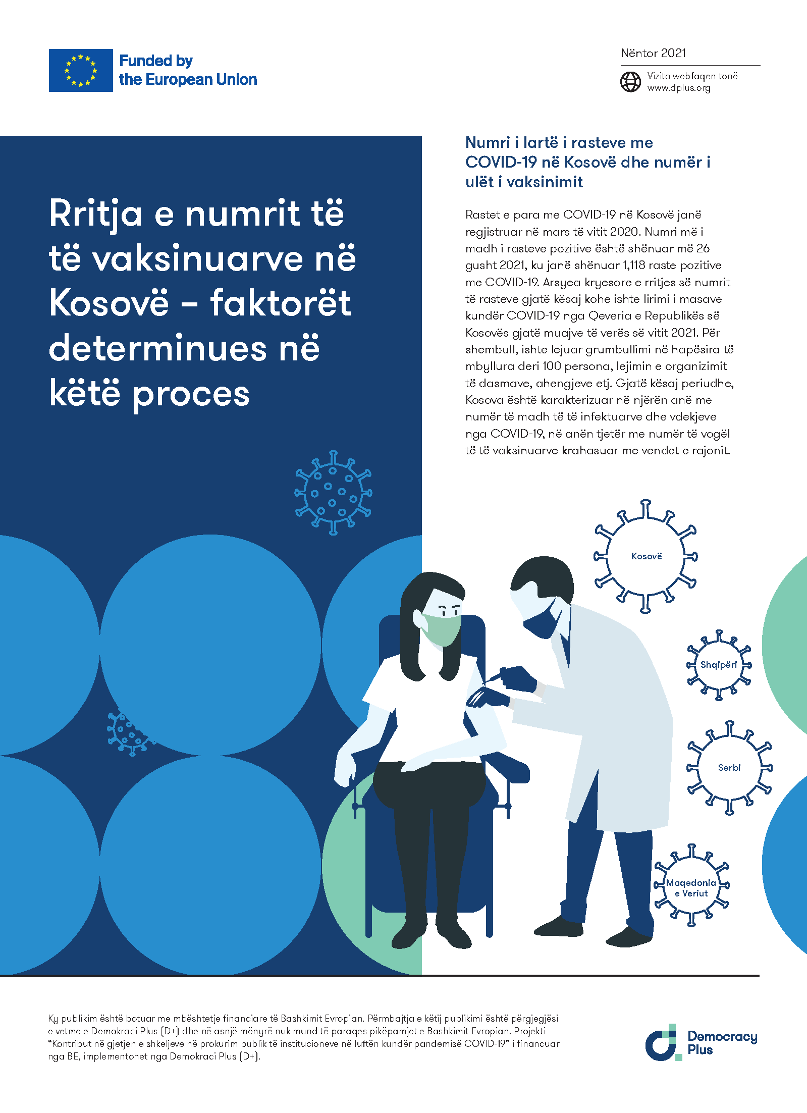 Rritja e numrit të të vaksinuarve në Kosovë – faktorët determinues në këtë proces