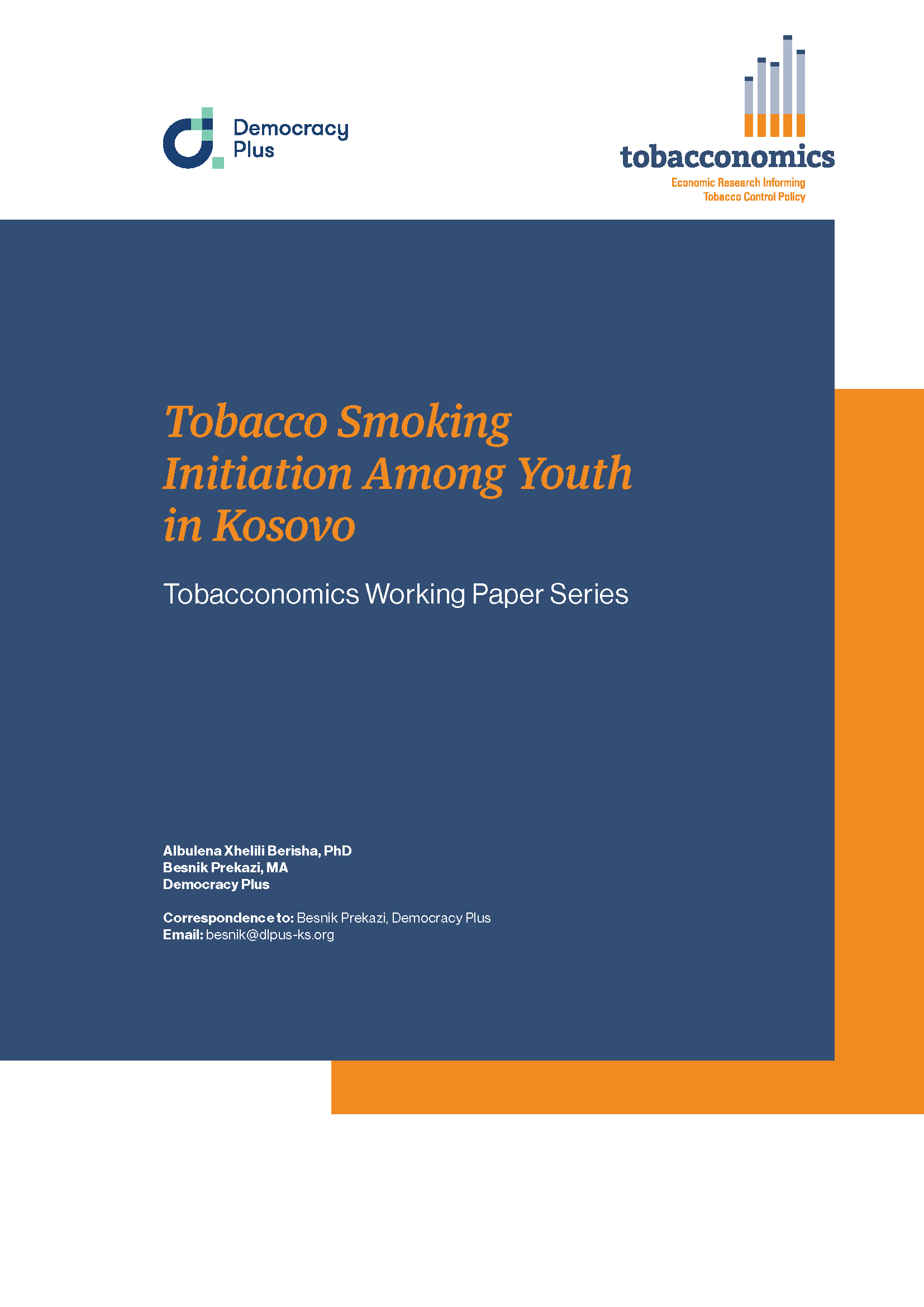 Tobacco Smoking Initiation Among Youth in Kosovo