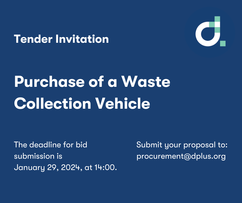 Tender invitation – Purchase of a Waste Collection Vehicle  