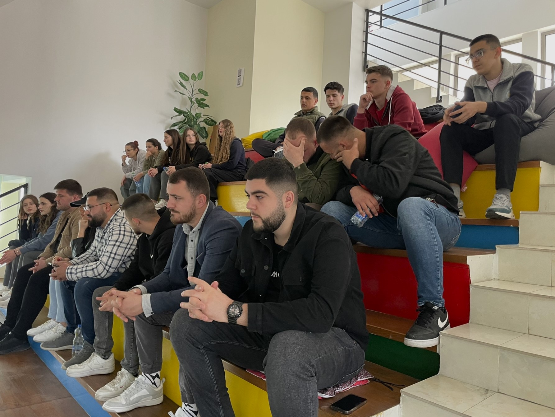Training with young people of the Municipality of Gjilan