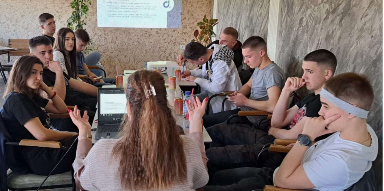 Informativnih sesija sa mladima iz sela Goraždev – Opština Peć