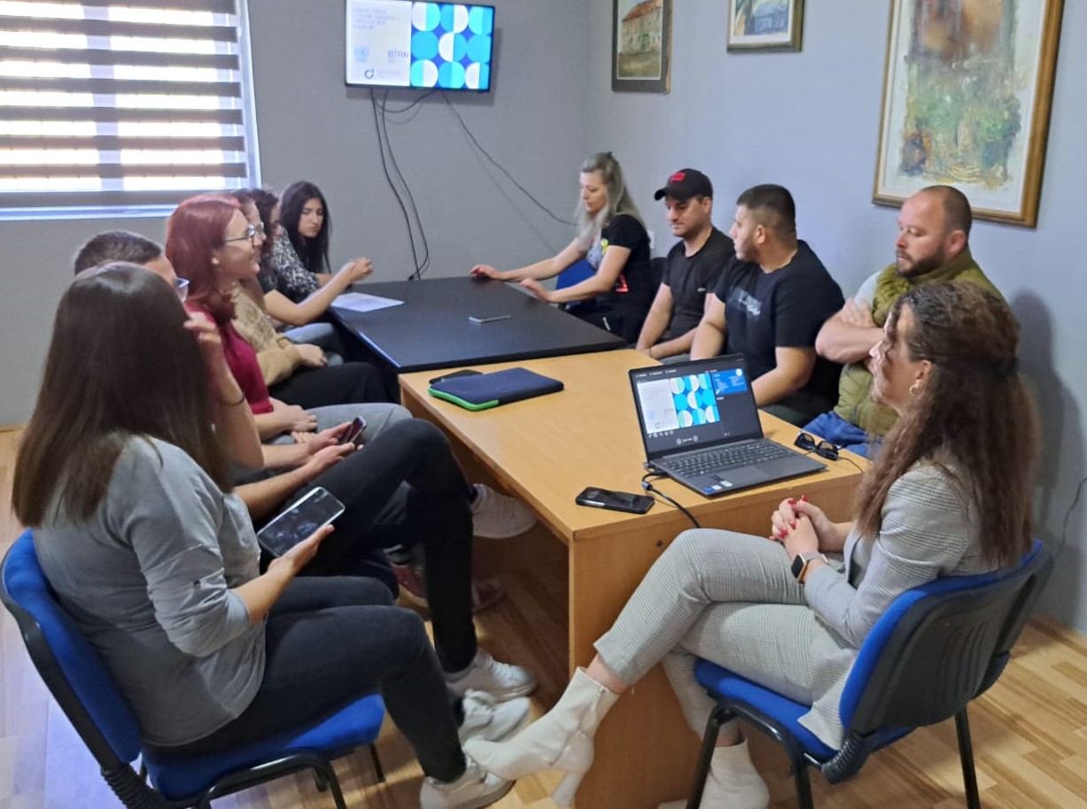 Information sessions with the youth of Gračanica Municipality